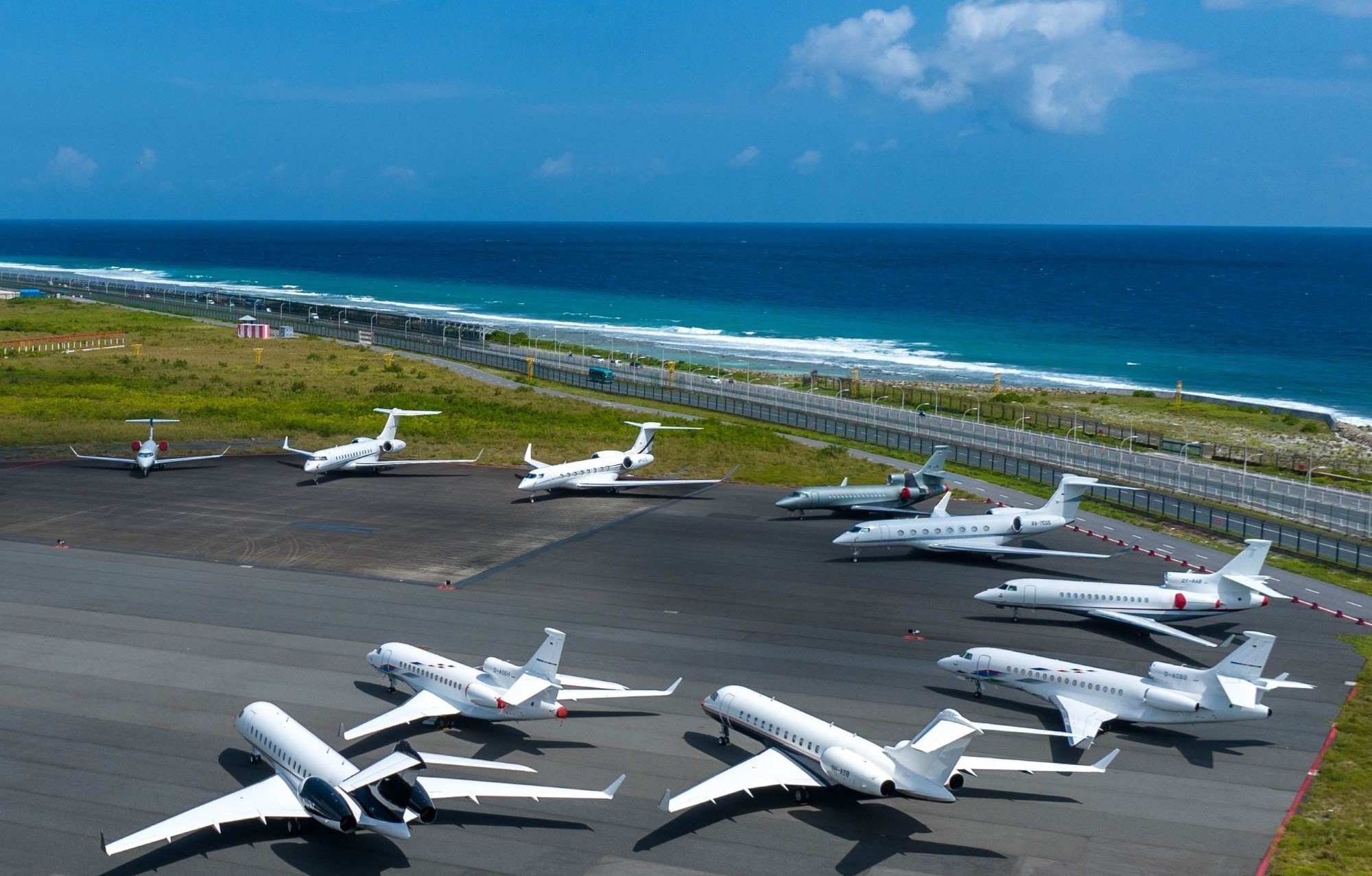 Private Jets at Maldives airport