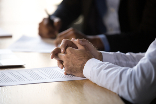 What does a business transaction case look like?