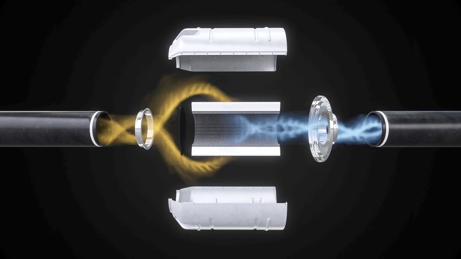 Bombardier Pur Air system with hospital grade HEPA filtration capturing 99.99 percent of viruses bacteria and allergens.