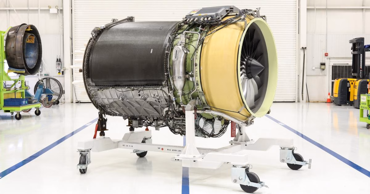 Bombardier Global GE Aerospace Passport engine
