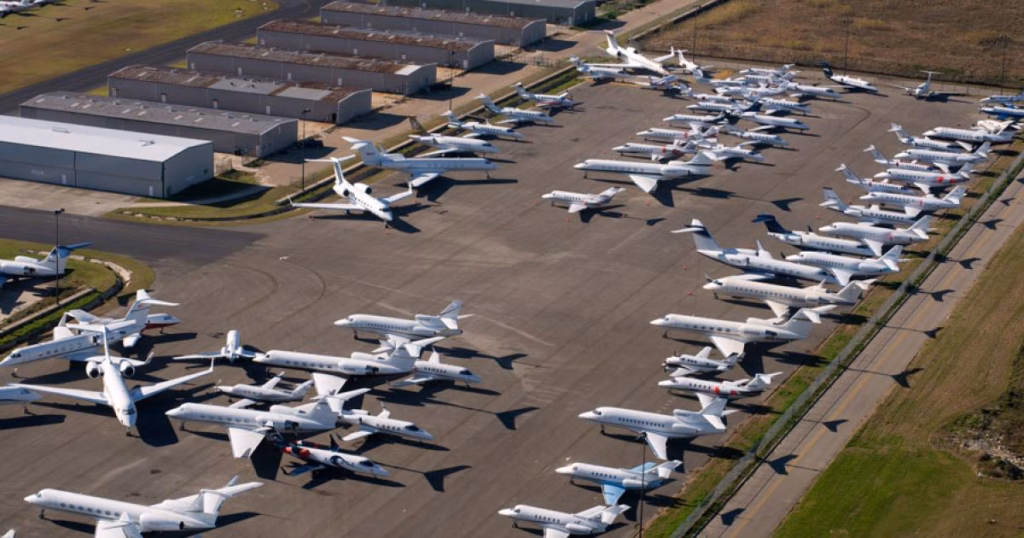 Nearly 800 Business Jets at Super Bowl 2026