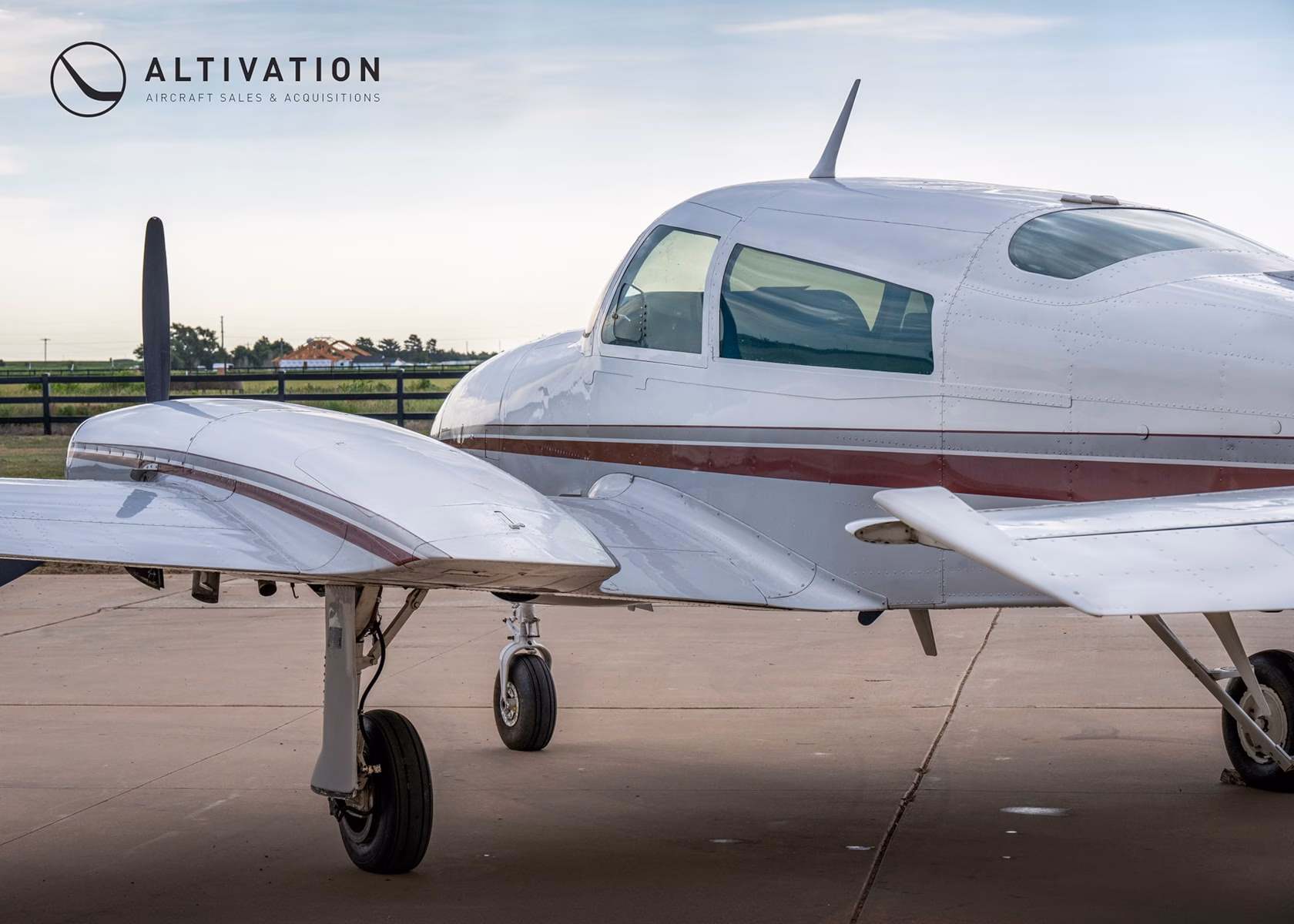 1979 Cessna T310R N2642Y left side fuselage and wing detail