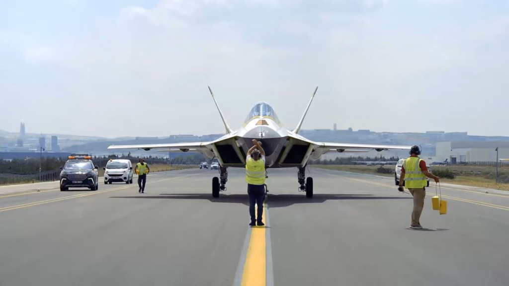 Turkey’s KAAN P1 Prototype Completes Initial Taxi Trials