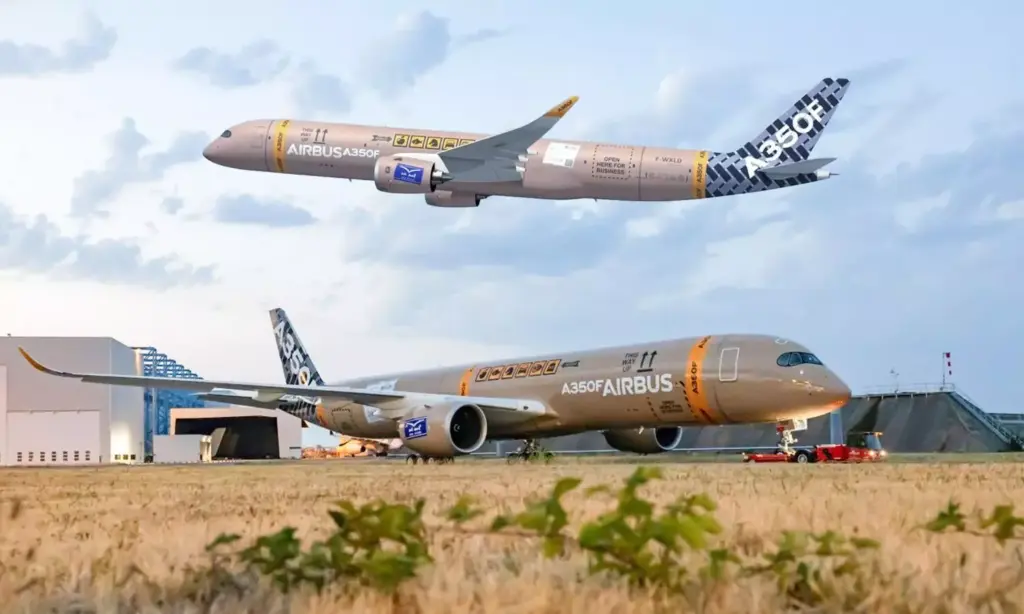 Airbus A350F Prepares for Maiden Flight Following Milestone Success
